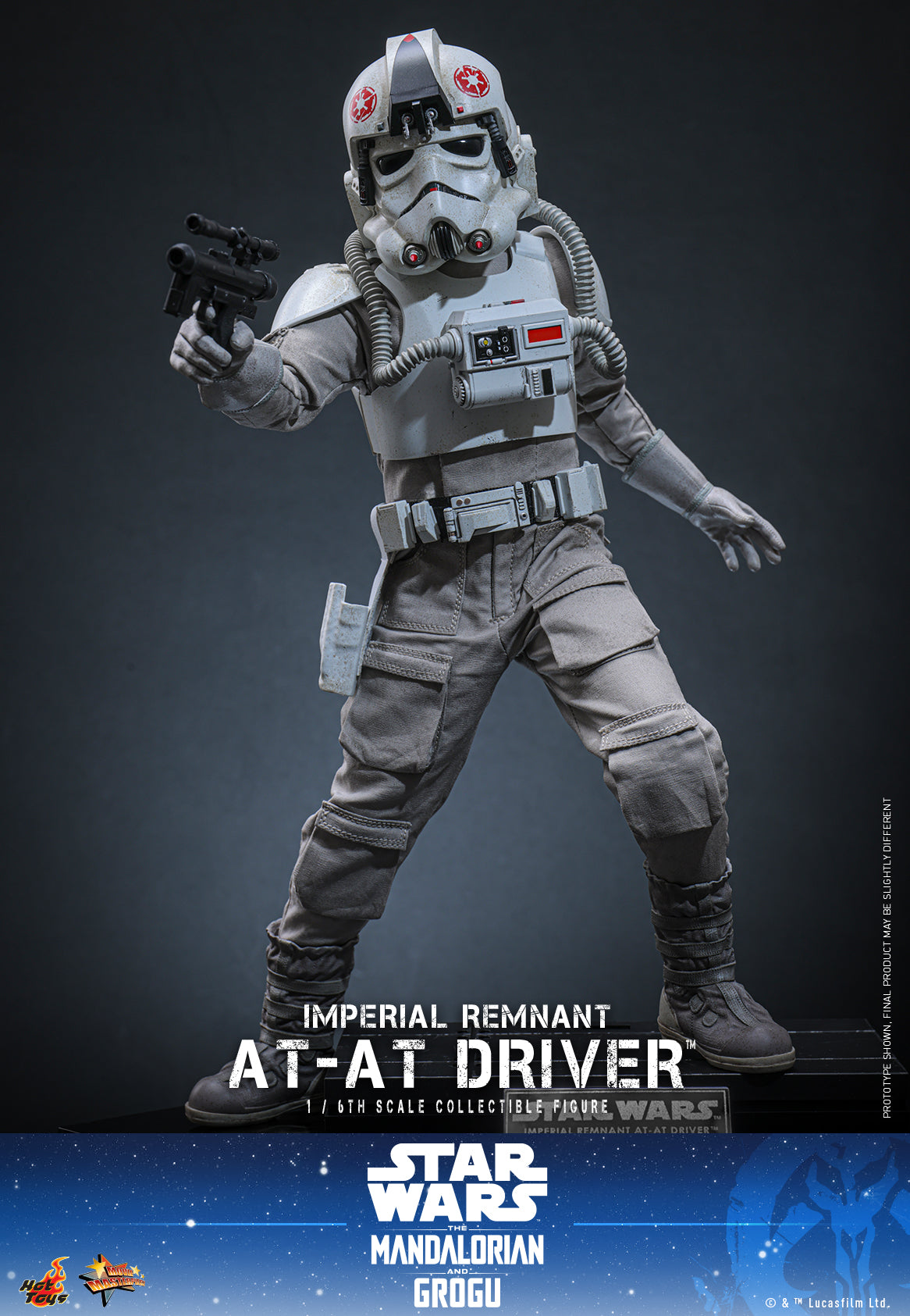 [Pre-Order] MMS845 - Star Wars: The Mandalorian & Grogu™ - 1/6th scale Imperial Remnant AT-AT Driver™ Collectible Figure - ActionCity