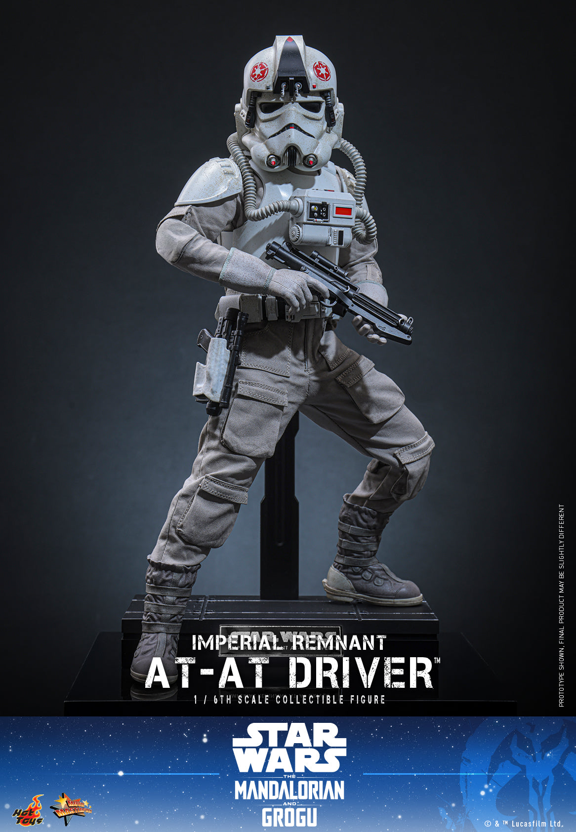 [Pre-Order] MMS845 - Star Wars: The Mandalorian & Grogu™ - 1/6th scale Imperial Remnant AT-AT Driver™ Collectible Figure - ActionCity