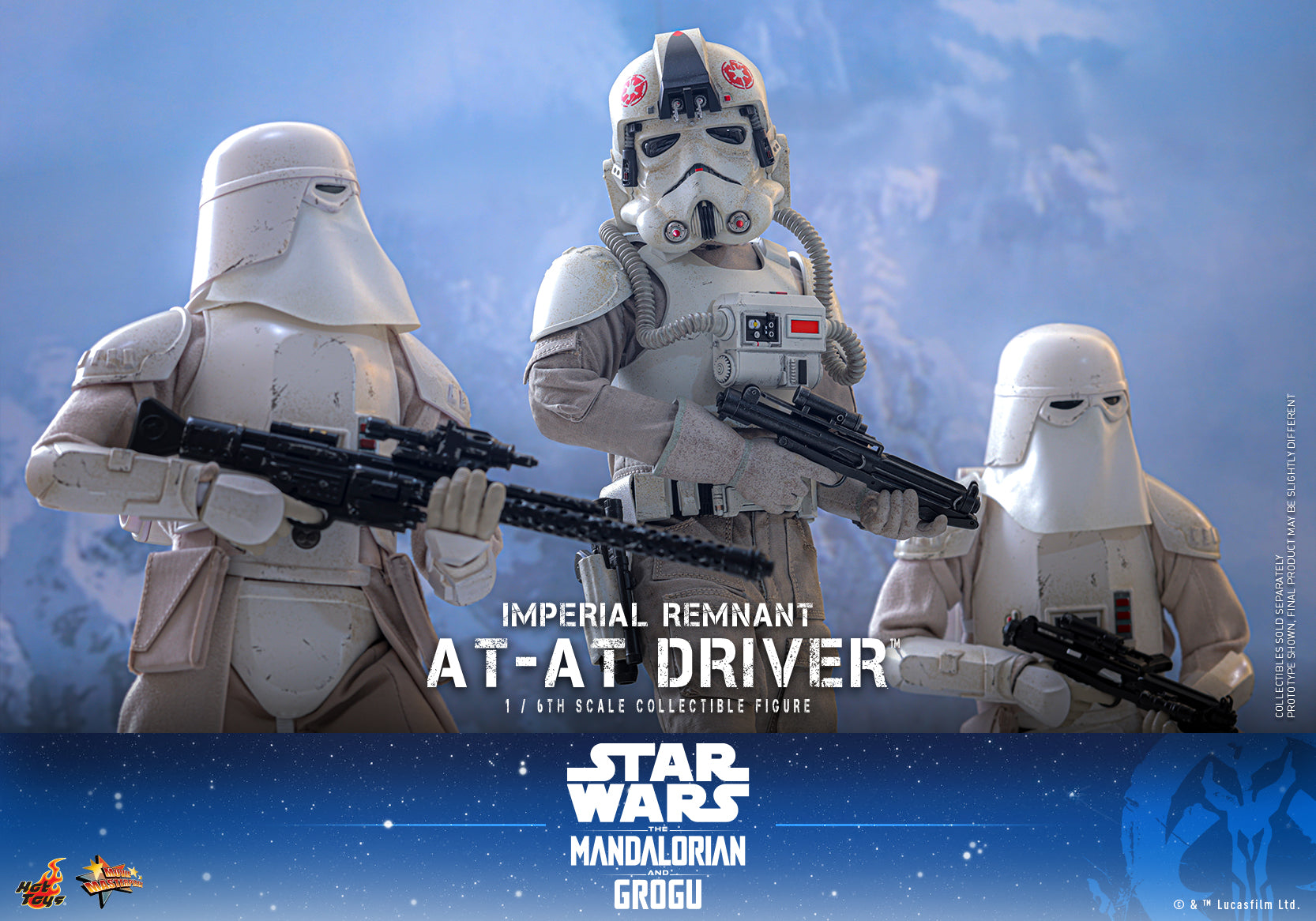 [Pre-Order] MMS845 - Star Wars: The Mandalorian & Grogu™ - 1/6th scale Imperial Remnant AT-AT Driver™ Collectible Figure - ActionCity