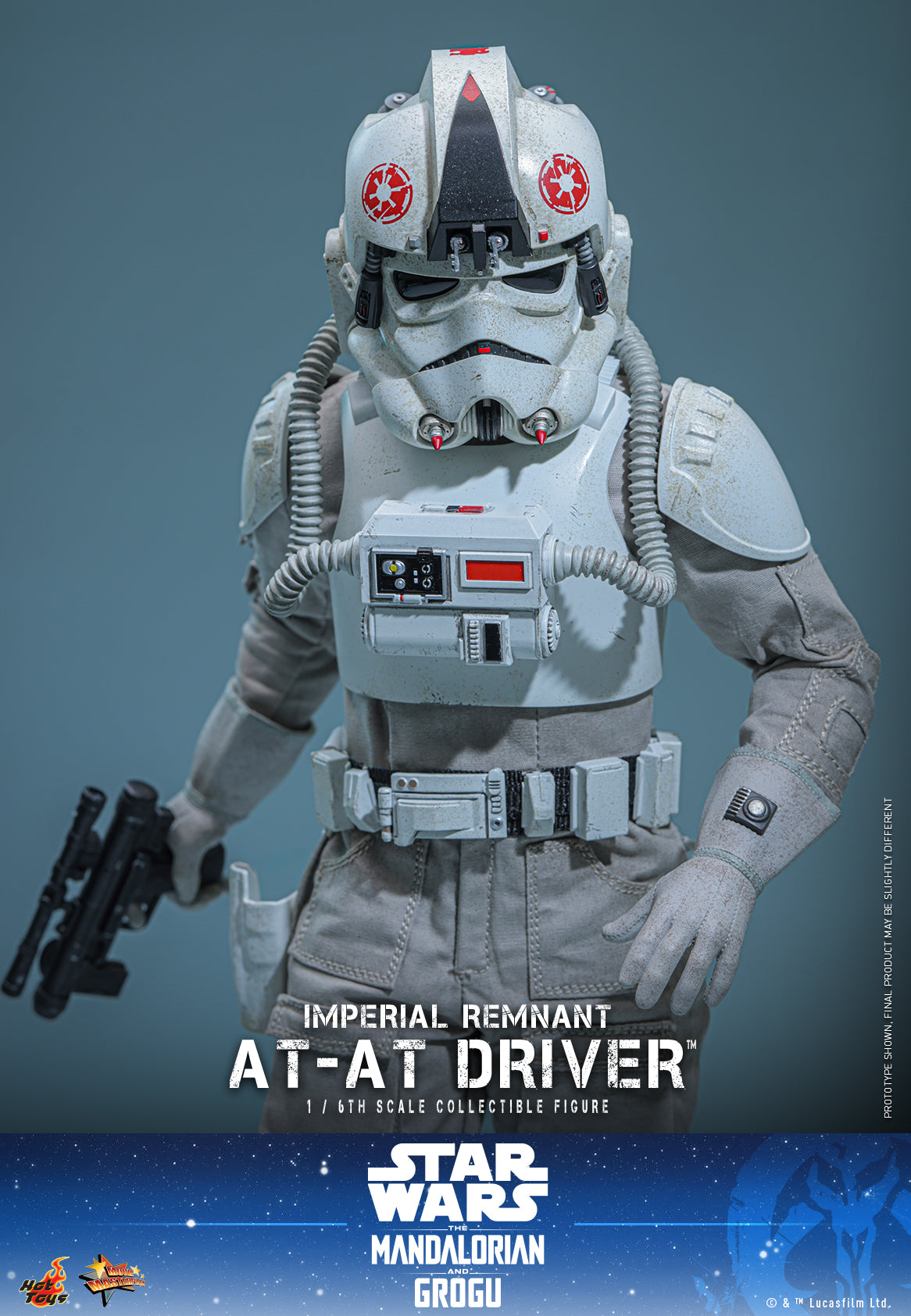[Pre-Order] MMS845 - Star Wars: The Mandalorian & Grogu™ - 1/6th scale Imperial Remnant AT-AT Driver™ Collectible Figure - ActionCity