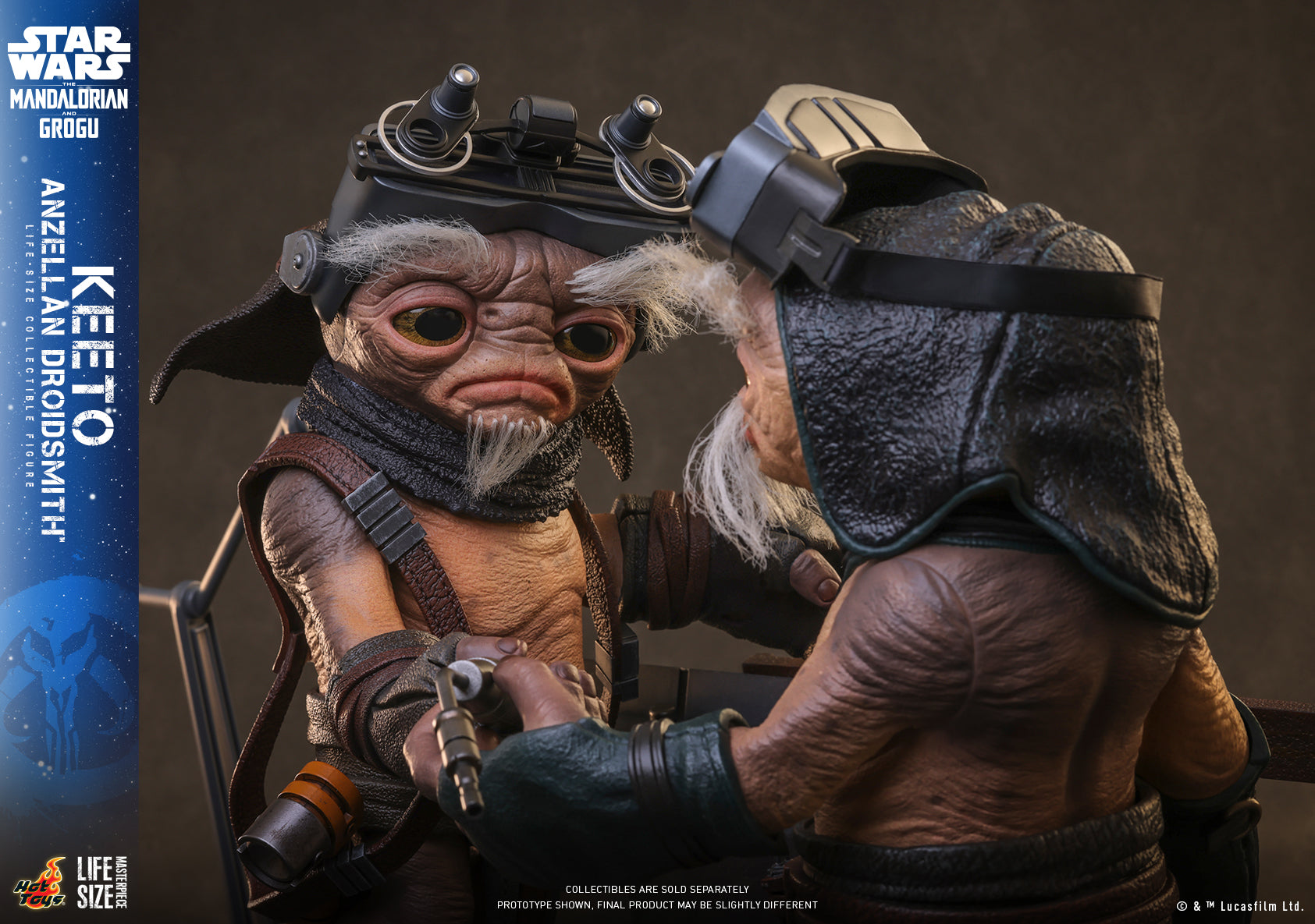 [Pre-Order] LMS018 - Star Wars: The Mandalorian & Grogu™ - Keeto (Anzellan Droidsmith™) Life-Size Collectible Figure - ActionCity