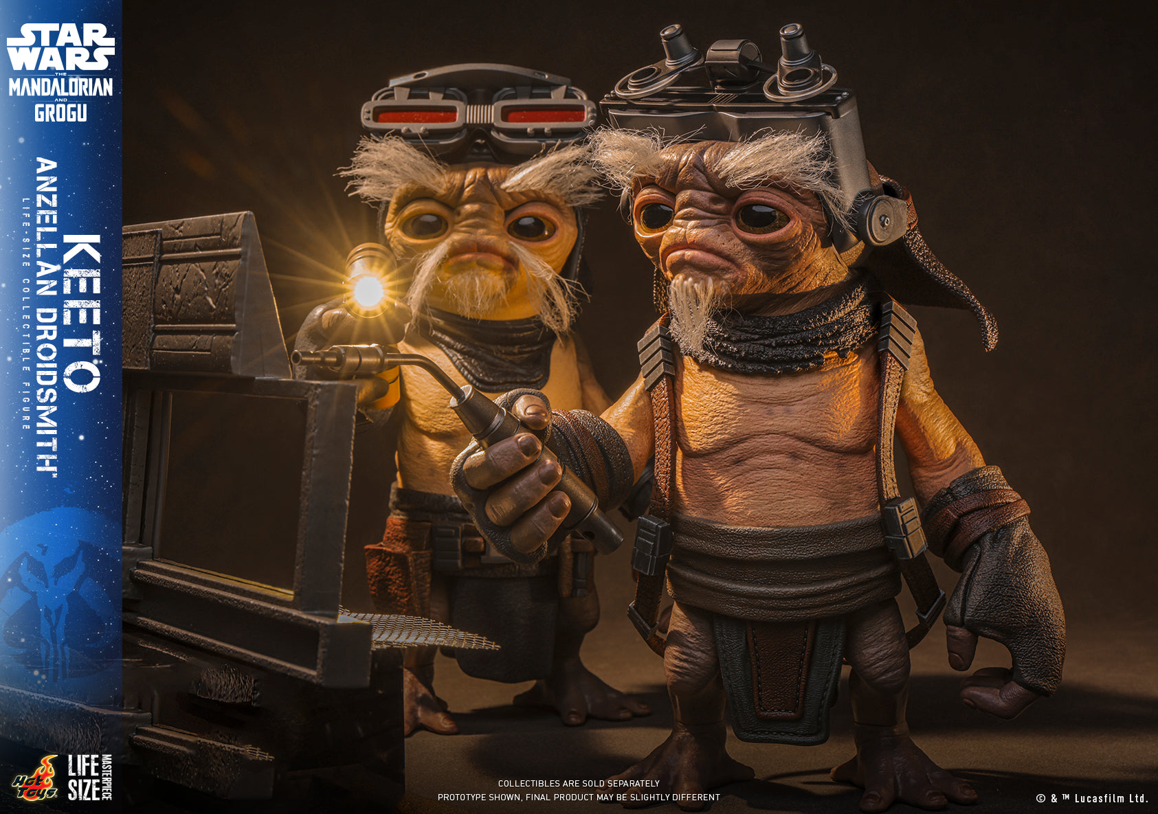 [Pre-Order] LMS018 - Star Wars: The Mandalorian & Grogu™ - Keeto (Anzellan Droidsmith™) Life-Size Collectible Figure - ActionCity