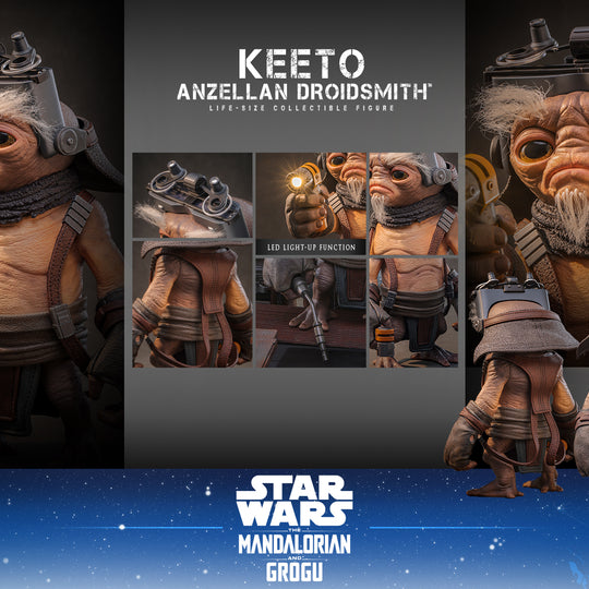 [Pre-Order] LMS018 - Star Wars: The Mandalorian & Grogu™ - Keeto (Anzellan Droidsmith™) Life-Size Collectible Figure