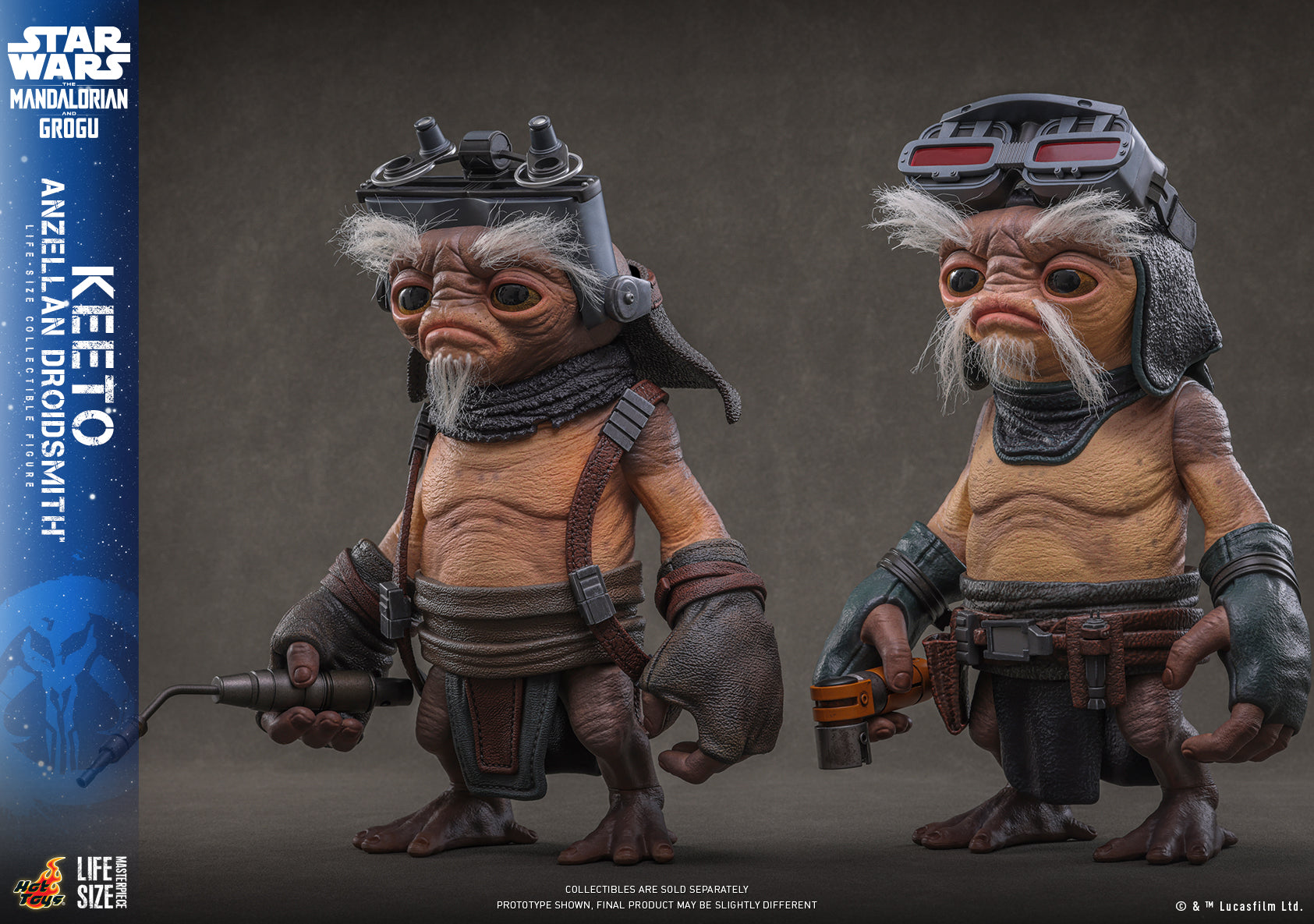 [Pre-Order] LMS018 - Star Wars: The Mandalorian & Grogu™ - Keeto (Anzellan Droidsmith™) Life-Size Collectible Figure - ActionCity