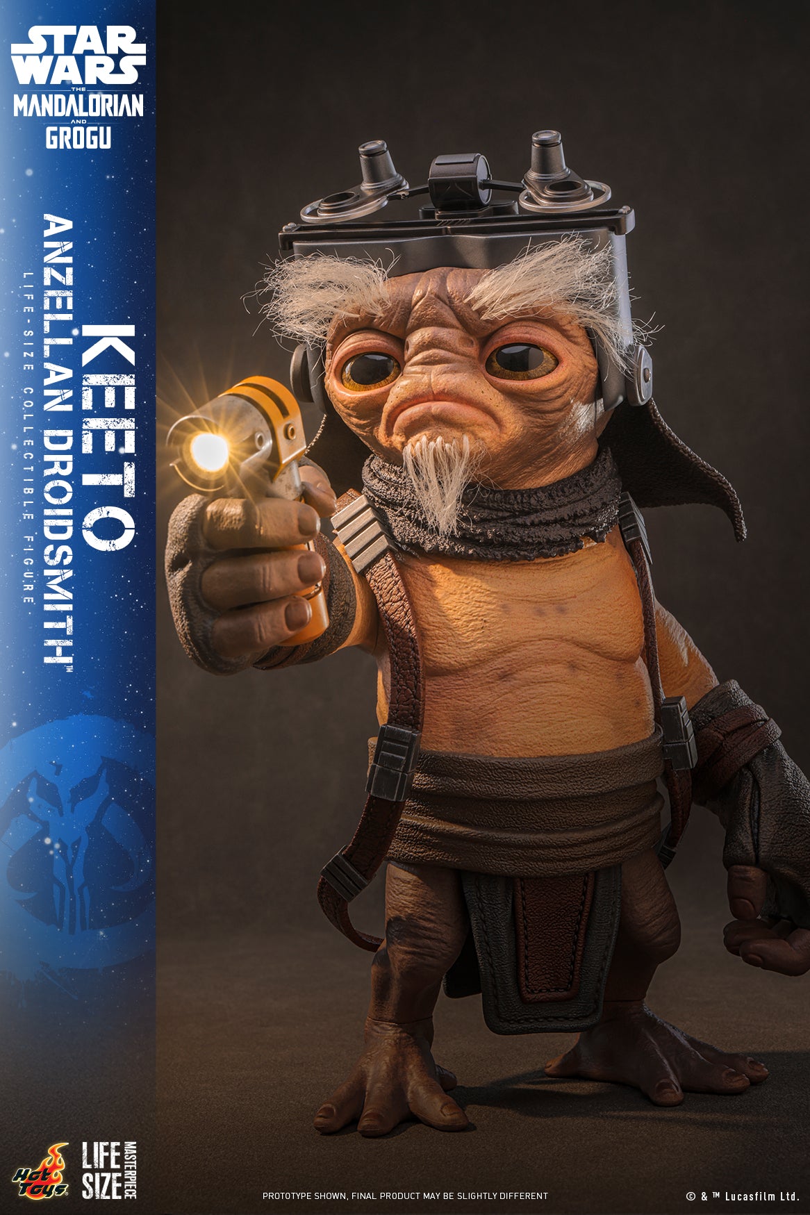[Pre-Order] LMS018 - Star Wars: The Mandalorian & Grogu™ - Keeto (Anzellan Droidsmith™) Life-Size Collectible Figure - ActionCity