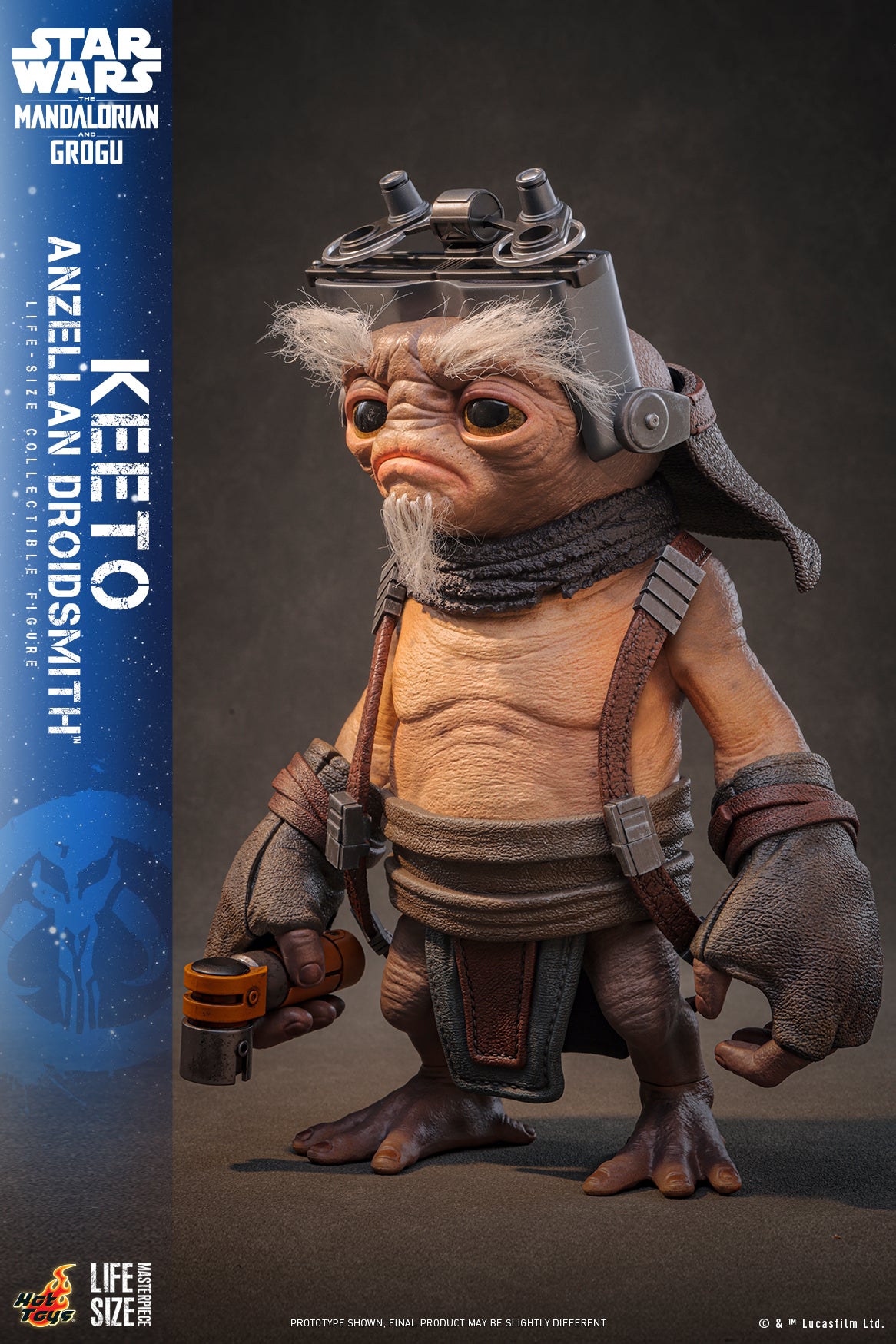 [Pre-Order] LMS018 - Star Wars: The Mandalorian & Grogu™ - Keeto (Anzellan Droidsmith™) Life-Size Collectible Figure - ActionCity
