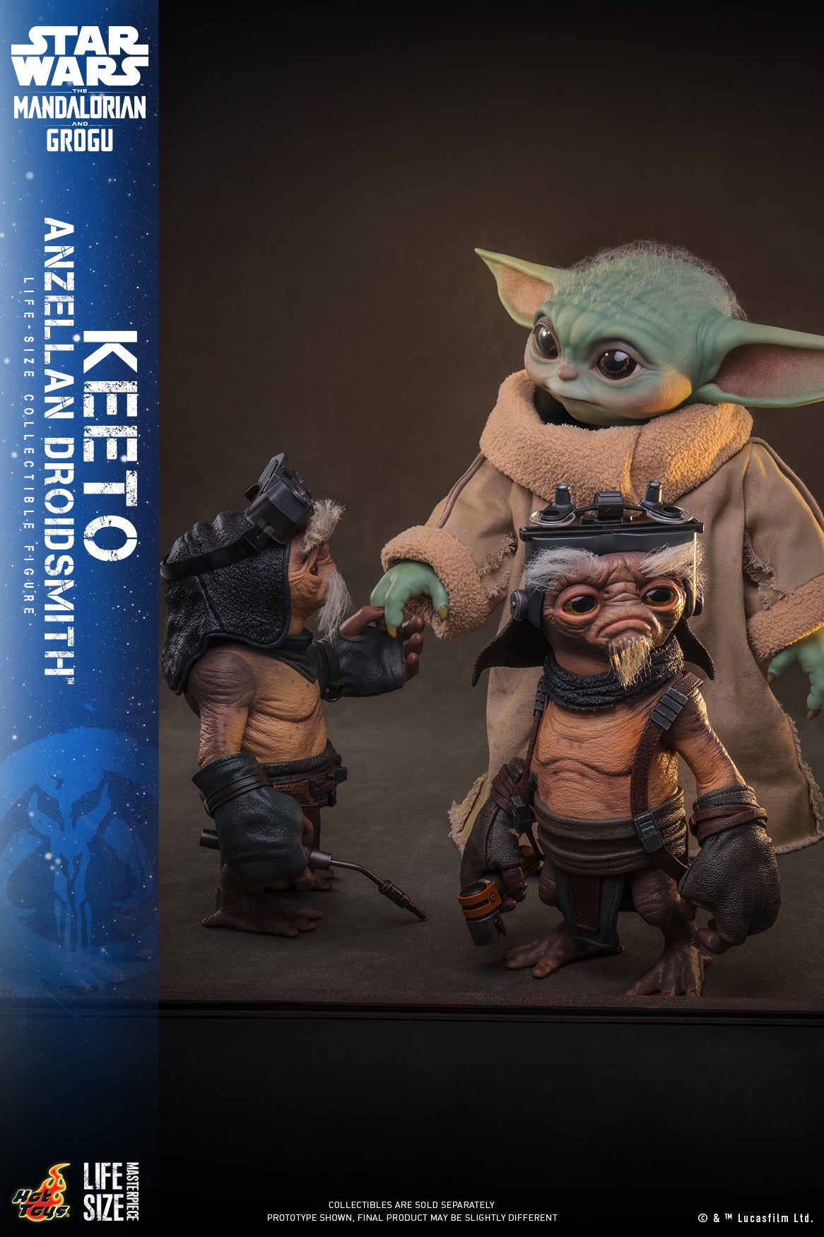 [Pre-Order] LMS018 - Star Wars: The Mandalorian & Grogu™ - Keeto (Anzellan Droidsmith™) Life-Size Collectible Figure - ActionCity