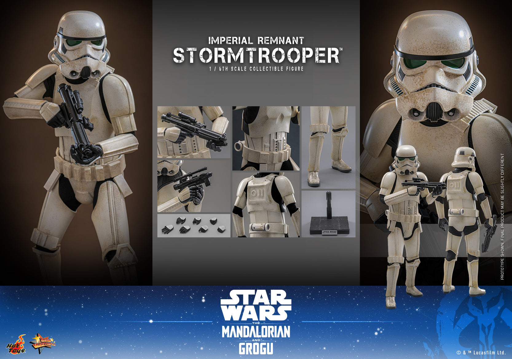MMS836 - 1/6th scale Remnant Stormtrooper Collectible Figure