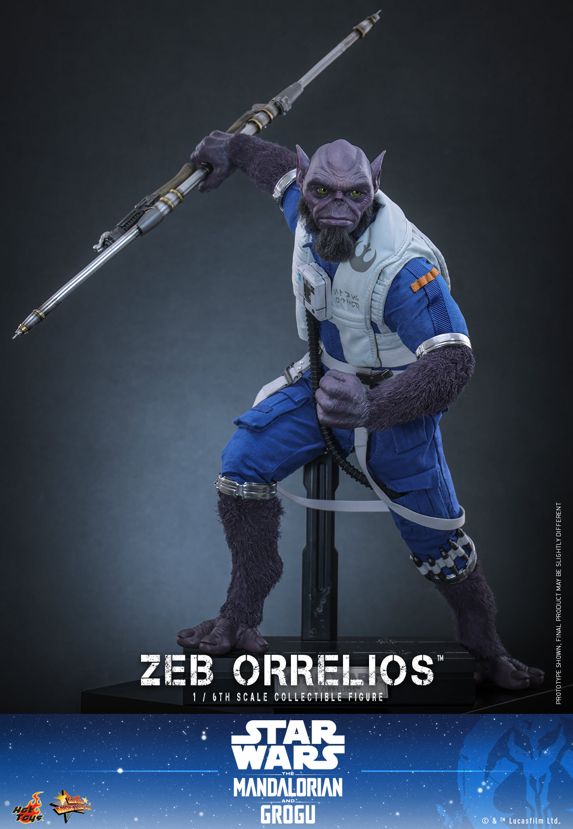 [Pre-Order] MMS876 - Star Wars: The Mandalorian & Grogu™ - 1/6th scale Zeb Orrelios™ Collectible Figure - ActionCity
