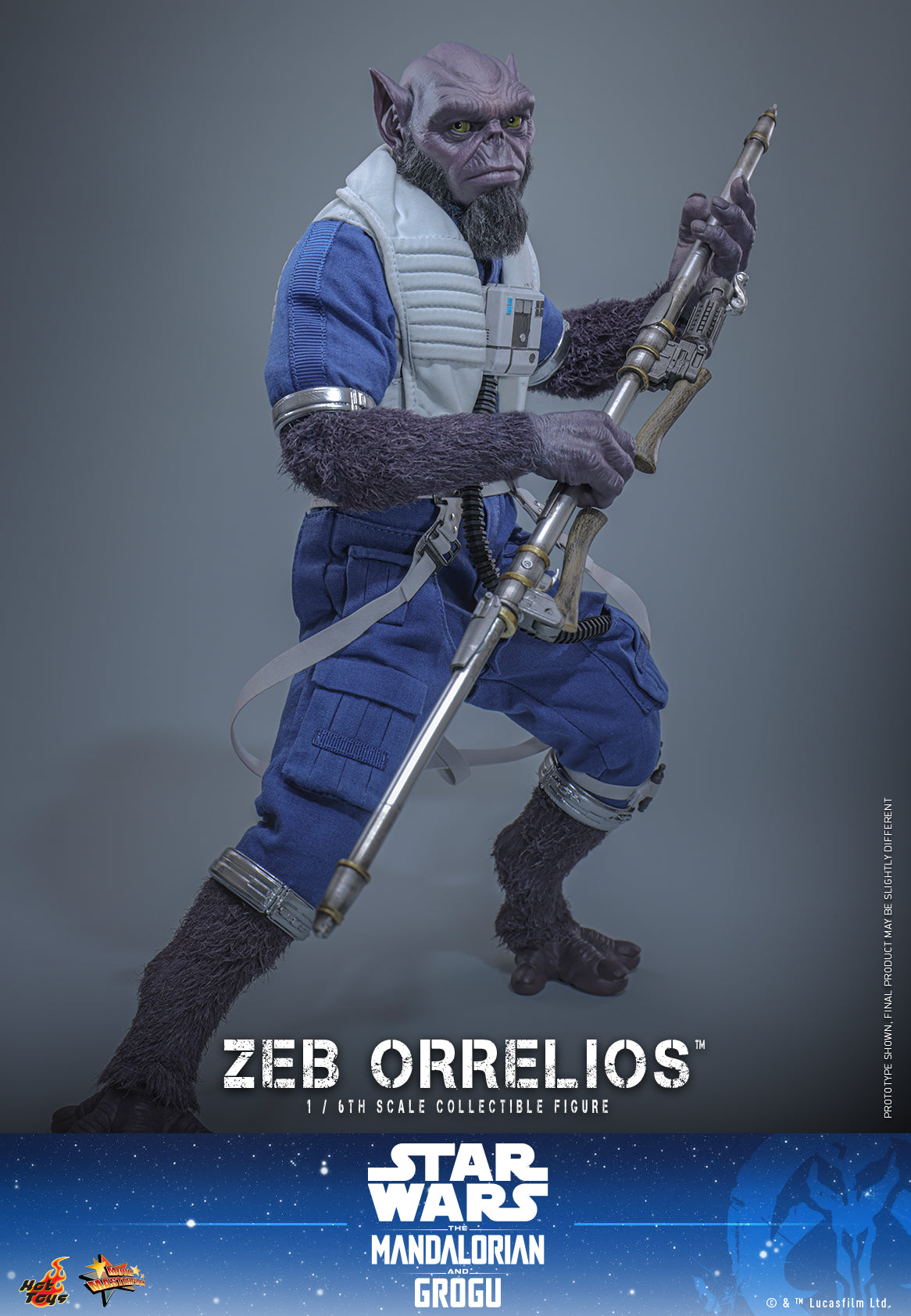 [Pre-Order] MMS876 - Star Wars: The Mandalorian & Grogu™ - 1/6th scale Zeb Orrelios™ Collectible Figure - ActionCity