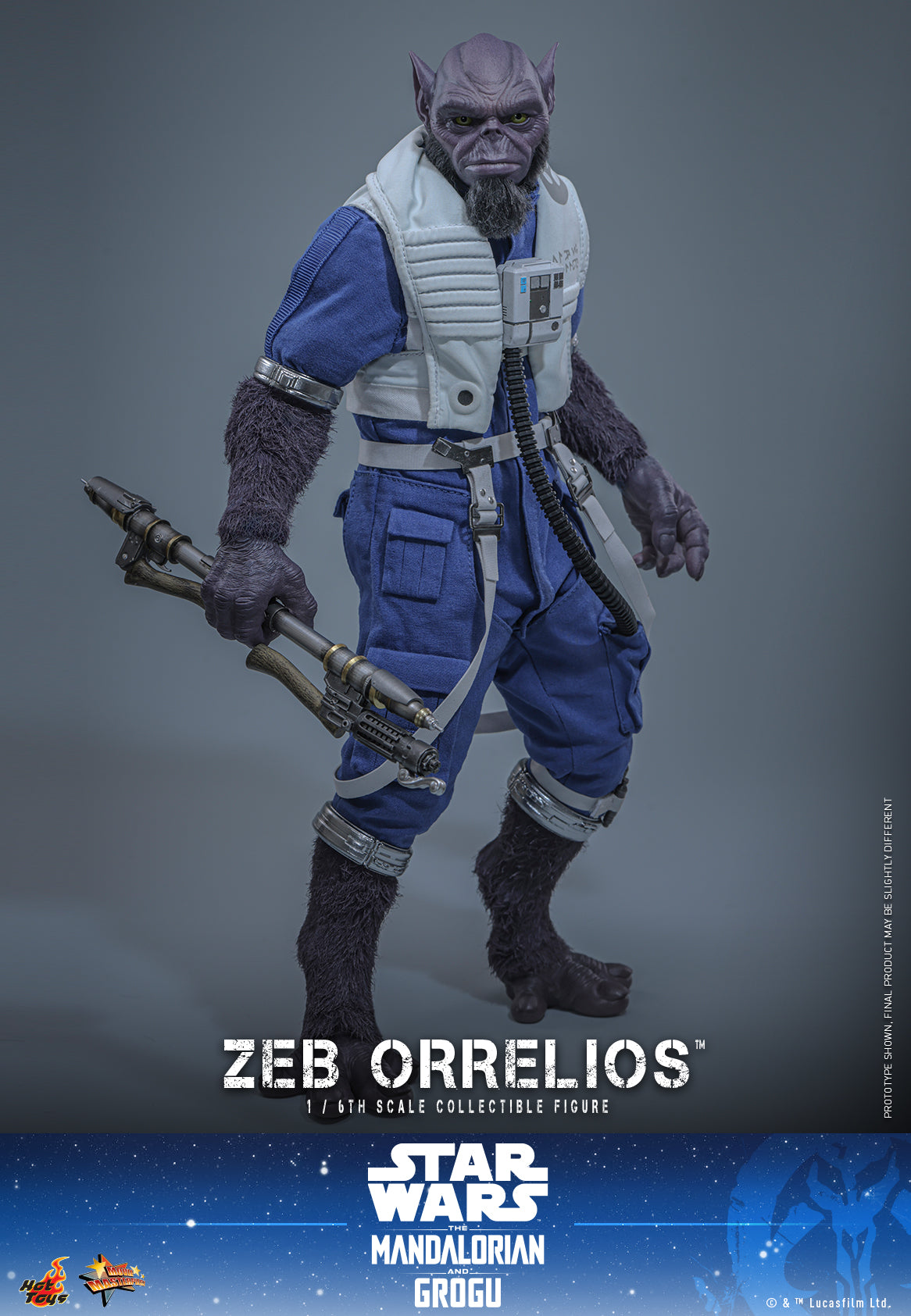 [Pre-Order] MMS876 - Star Wars: The Mandalorian & Grogu™ - 1/6th scale Zeb Orrelios™ Collectible Figure - ActionCity