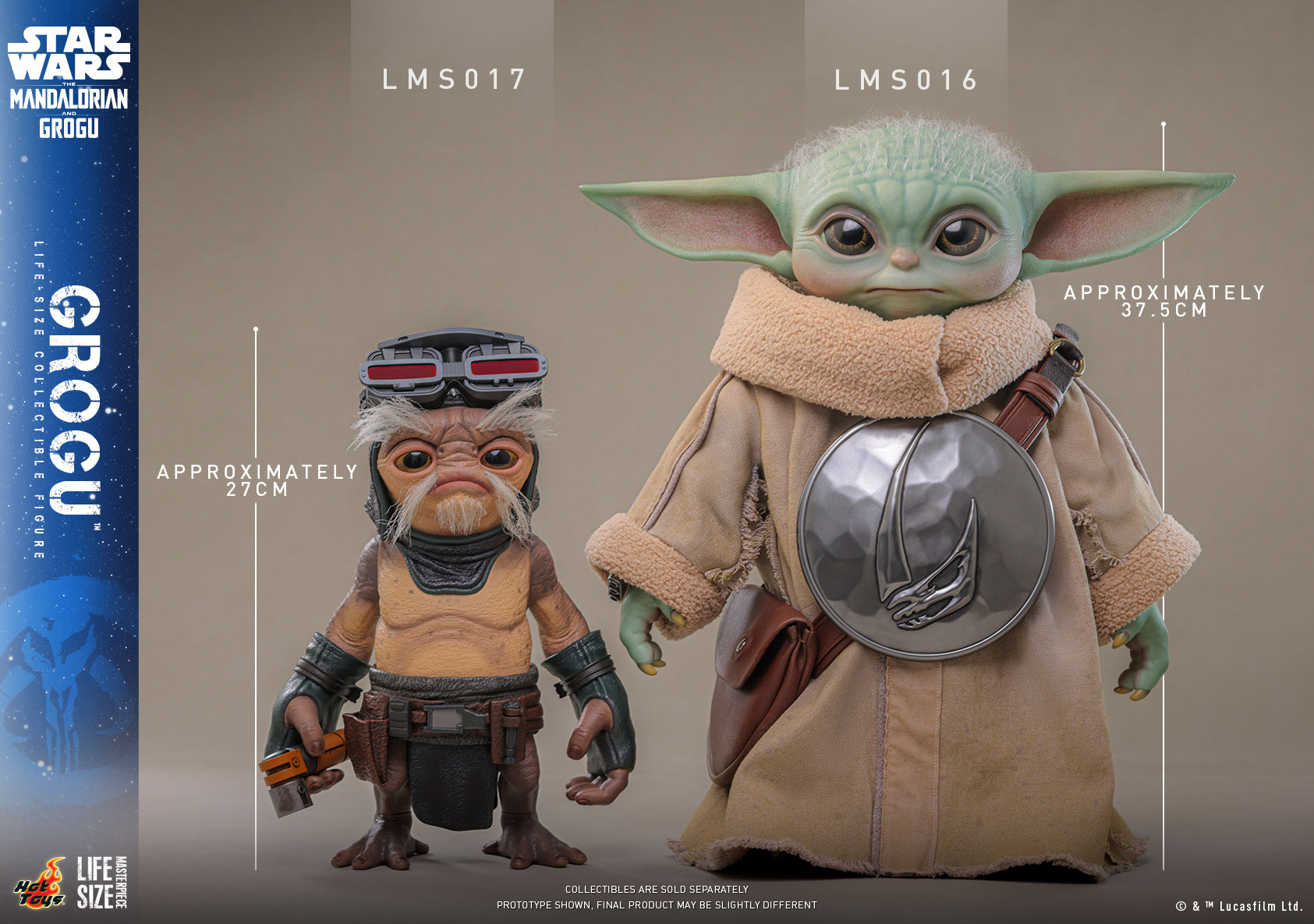 [Pre-Order] LMS016 - The Mandalorian and Grogu - Grogu Life-Size Collectible Figure - ActionCity