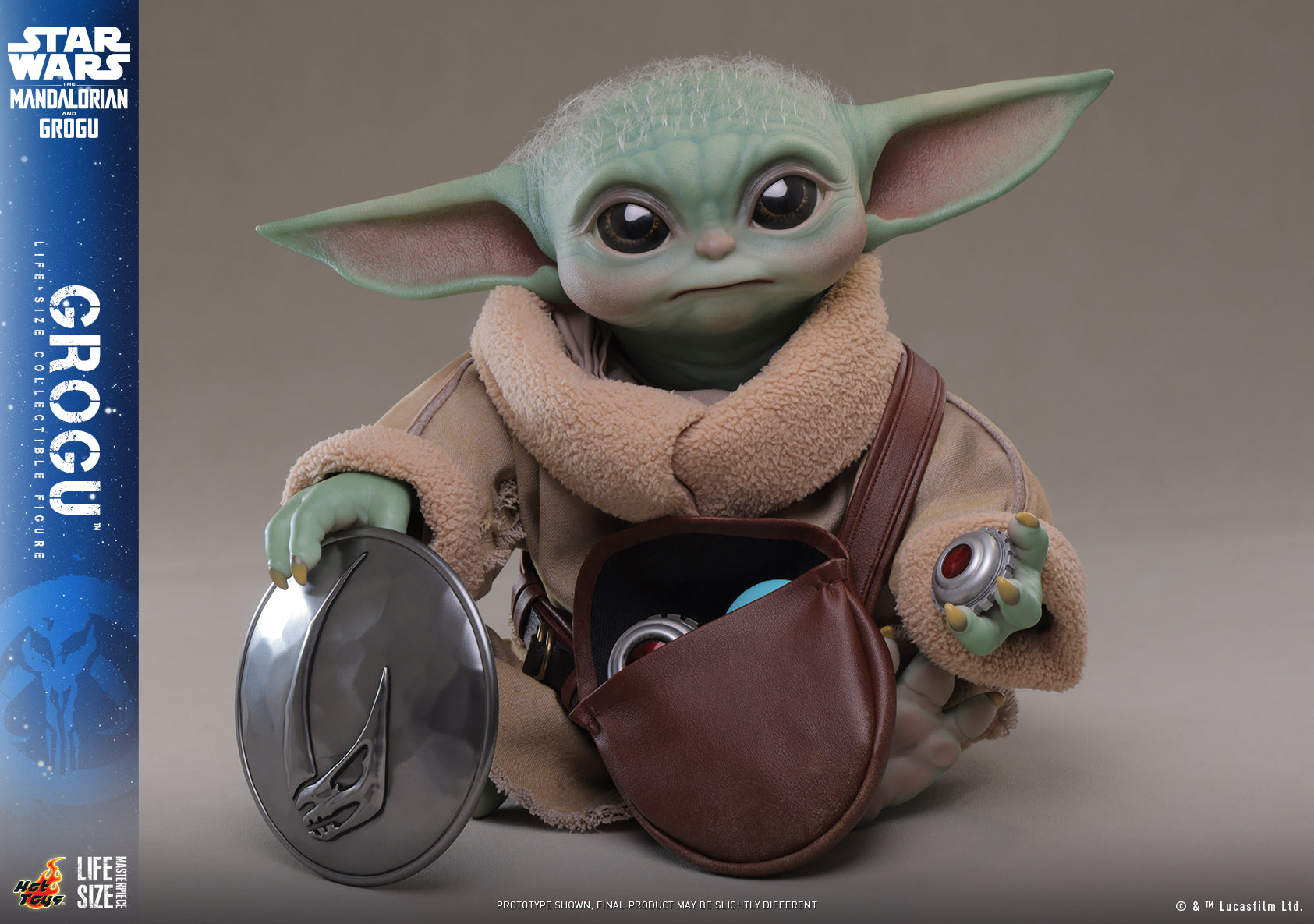 [Pre-Order] LMS016 - The Mandalorian and Grogu - Grogu Life-Size Collectible Figure - ActionCity