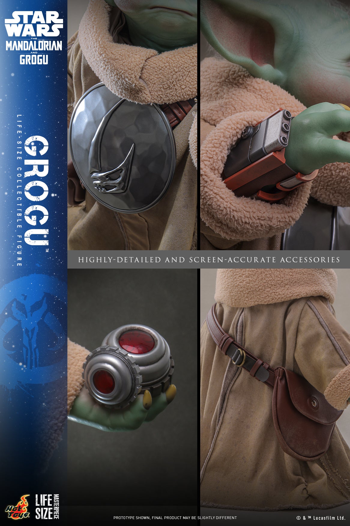 [Pre-Order] LMS016 - The Mandalorian and Grogu - Grogu Life-Size Collectible Figure - ActionCity