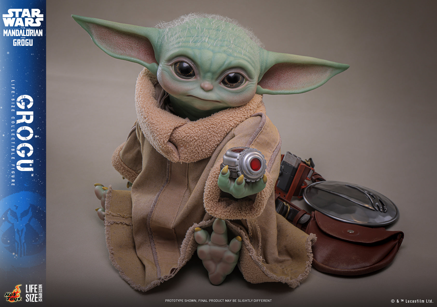 [Pre-Order] LMS016 - The Mandalorian and Grogu - Grogu Life-Size Collectible Figure - ActionCity