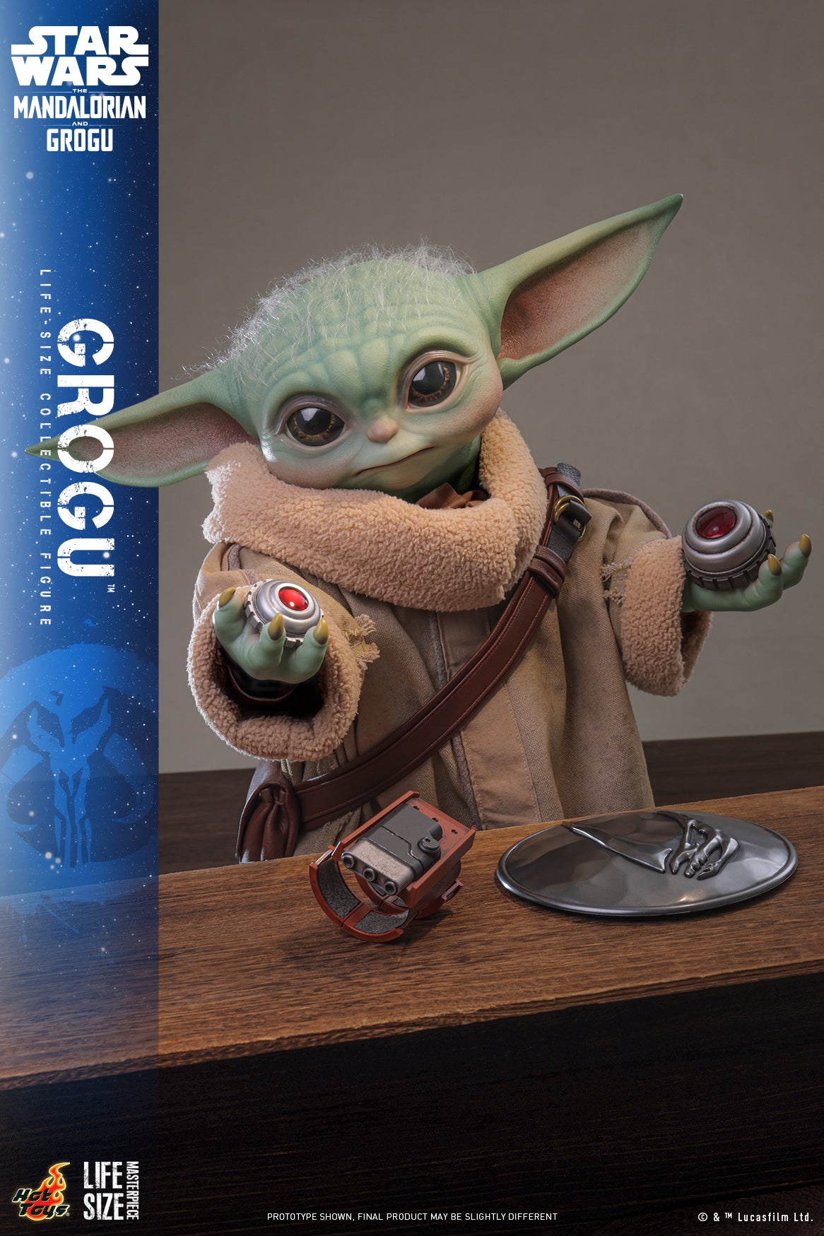 [Pre-Order] LMS016 - The Mandalorian and Grogu - Grogu Life-Size Collectible Figure - ActionCity