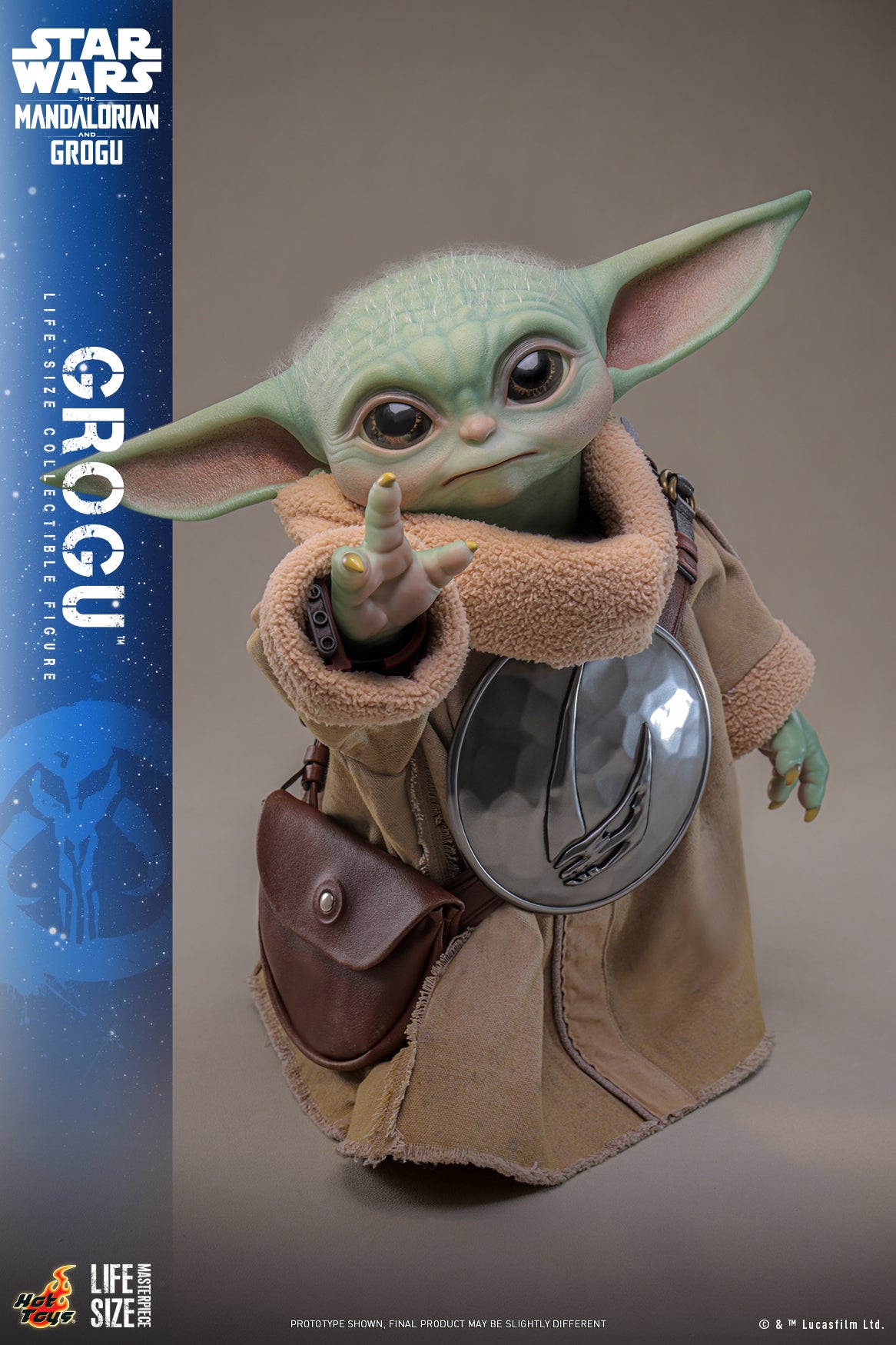 [Pre-Order] LMS016 - The Mandalorian and Grogu - Grogu Life-Size Collectible Figure - ActionCity
