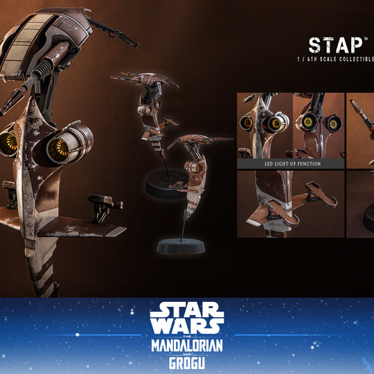 [Pre-Order] MMS886 - Star Wars: The Mandalorian & Grogu™ - 1/6th scale STAP™ Collectible