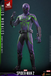 [Pre-Order] VGM68 - Marvel's Spider-Man 2 - 1/6th scale Miles Morales (Purple Reign Suit) Collectible Figure [Hot Toys Exclusive]