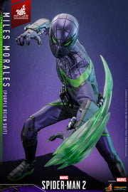 [Pre-Order] VGM68 - Marvel's Spider-Man 2 - 1/6th scale Miles Morales (Purple Reign Suit) Collectible Figure [Hot Toys Exclusive]