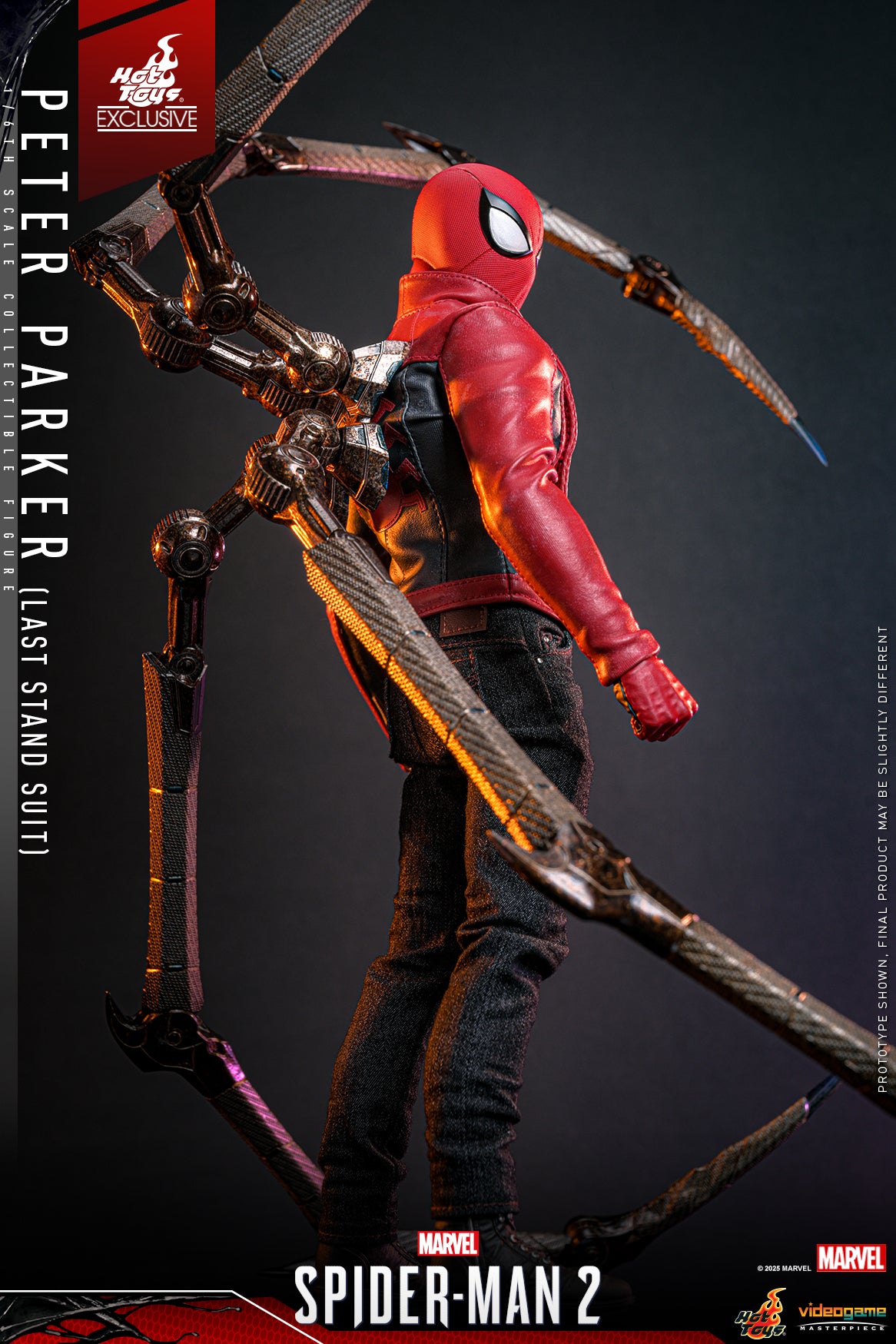 VGM71 - Marvel's Spider-Man 2 - 1/6th scale Peter Parker (Last Stand Suit) Collectible Figure [Hot Toys Exclusive]