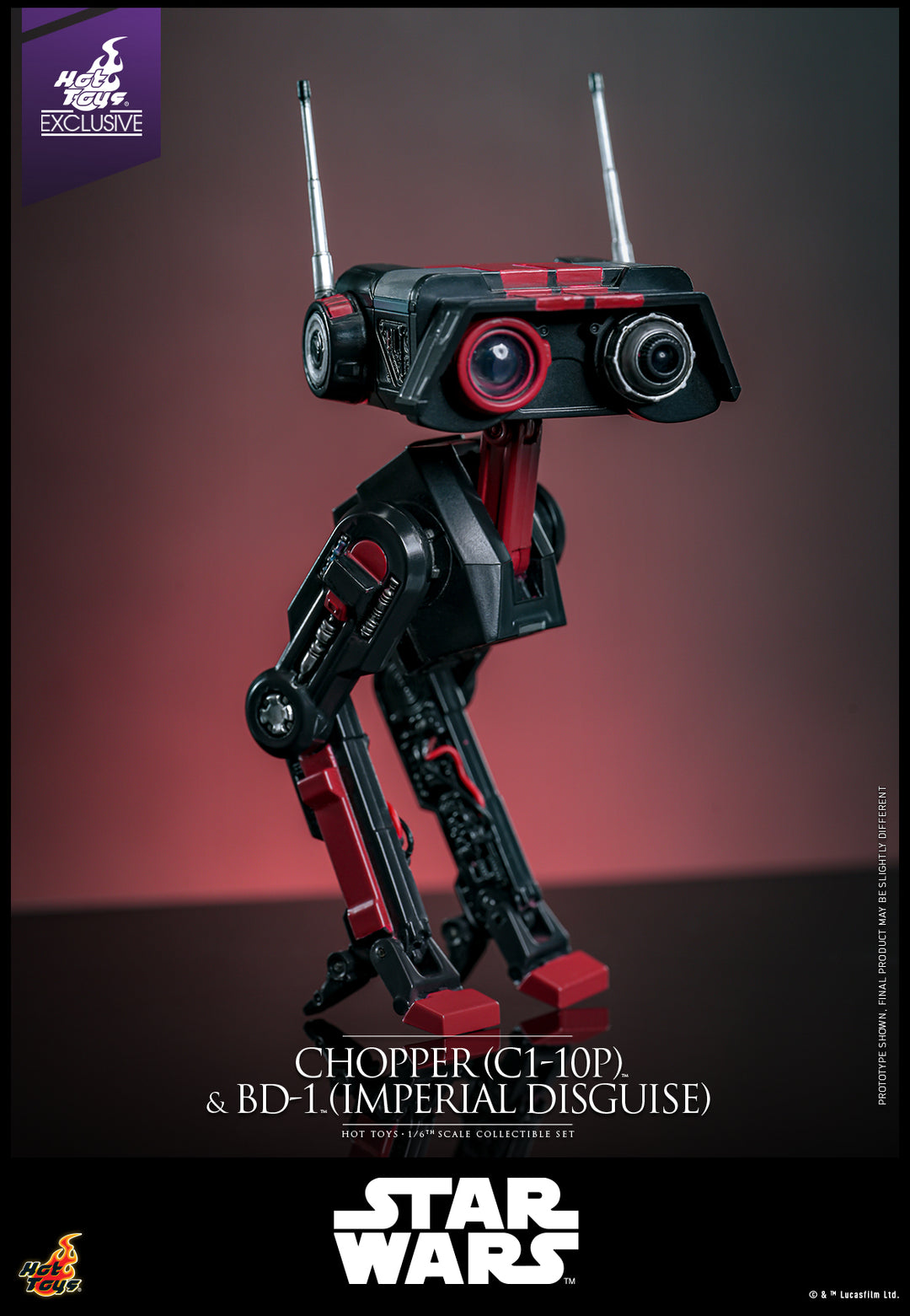 TEMPT(perht多数)180枚⭐︎大量フォトセット Pre-Order] TMS152 - Star Wars - 1/6th scale Chopper (C1-10P