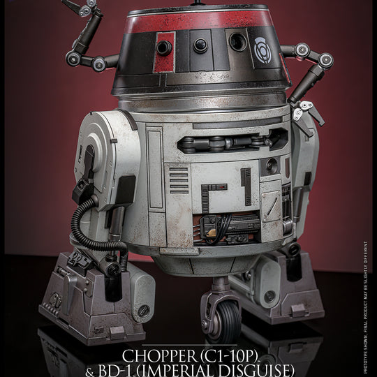 TMS152 - Star Wars - 1/6th scale Chopper (C1-10P) & BD-1 (Imperial Disguise) Collectible Set [Hot Toys Exclusive]
