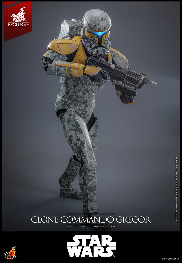 [Pre-Order] TMS155 - Star Wars: The Clone Wars - 1/6th scale Clone Commando Gregor Collectible Figure [Hot Toys Exclusive]