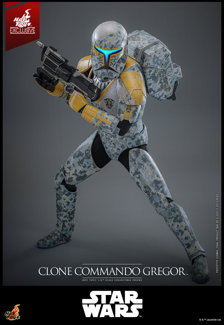 [Pre-Order] TMS155 - Star Wars: The Clone Wars - 1/6th scale Clone Commando Gregor Collectible Figure [Hot Toys Exclusive]