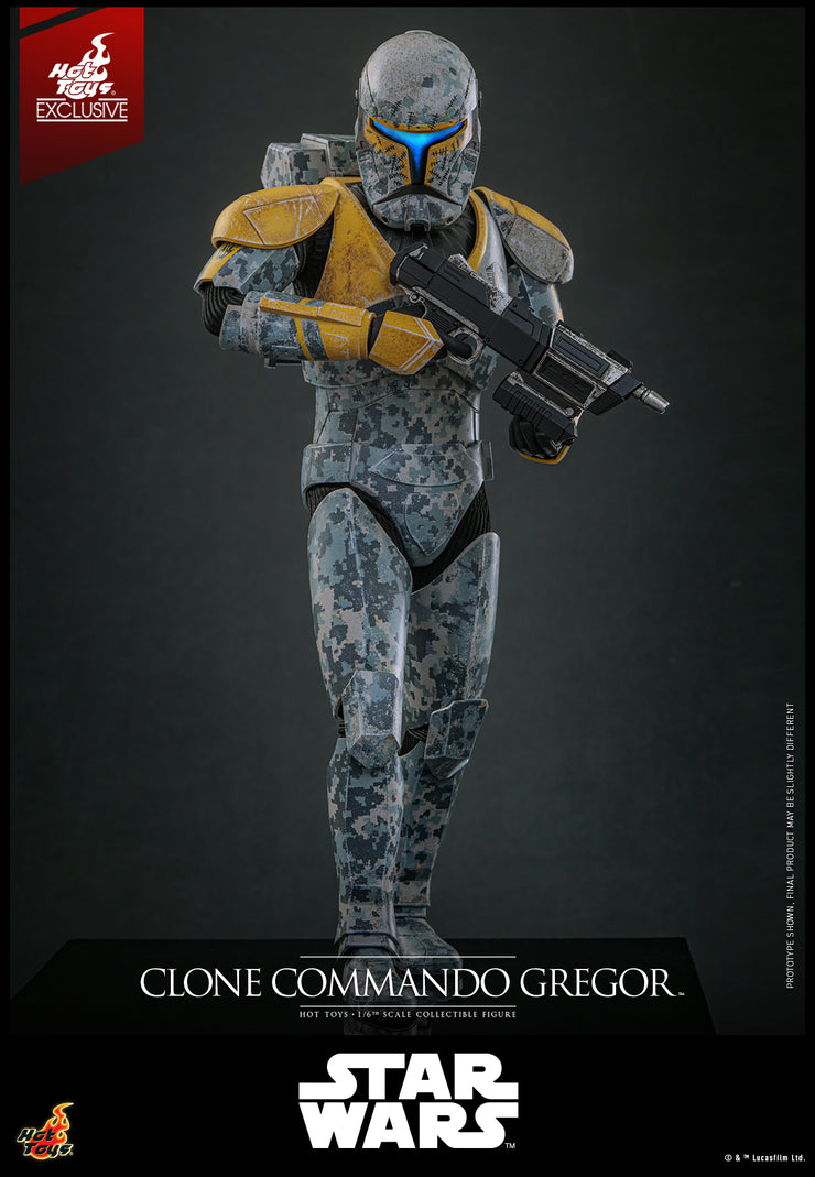 [Pre-Order] TMS155 - Star Wars: The Clone Wars - 1/6th scale Clone Commando Gregor Collectible Figure [Hot Toys Exclusive]