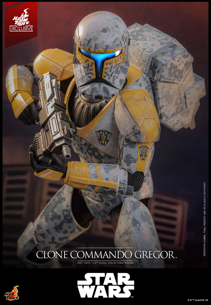 [Pre-Order] TMS155 - Star Wars: The Clone Wars - 1/6th scale Clone Commando Gregor Collectible Figure [Hot Toys Exclusive]
