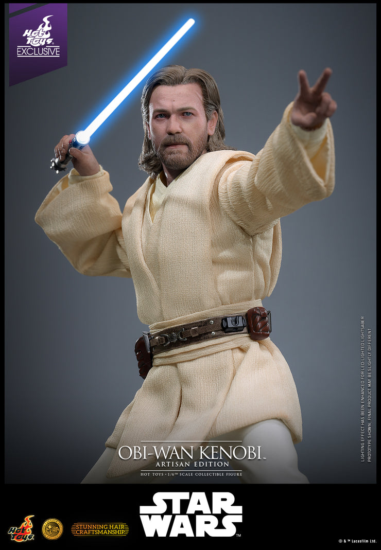 [Pre-Order] MMS809AE - Star Wars: Attack Of The Clones - 1/6th scale Obi-Wan Kenobi Collectible Figure (Artisan Edition) [Hot Toys Exclusive]