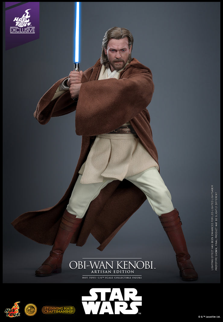 [Pre-Order] MMS809AE - Star Wars: Attack Of The Clones - 1/6th scale Obi-Wan Kenobi Collectible Figure (Artisan Edition) [Hot Toys Exclusive]