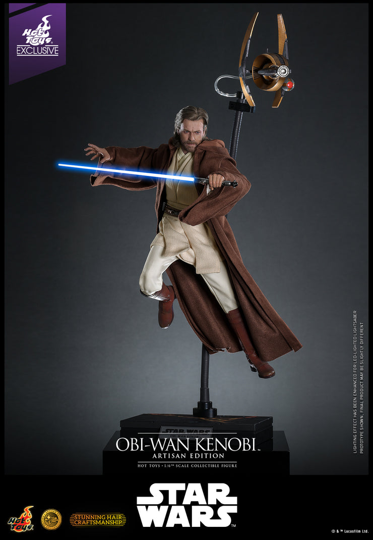 [Pre-Order] MMS809AE - Star Wars: Attack Of The Clones - 1/6th scale Obi-Wan Kenobi Collectible Figure (Artisan Edition) [Hot Toys Exclusive]