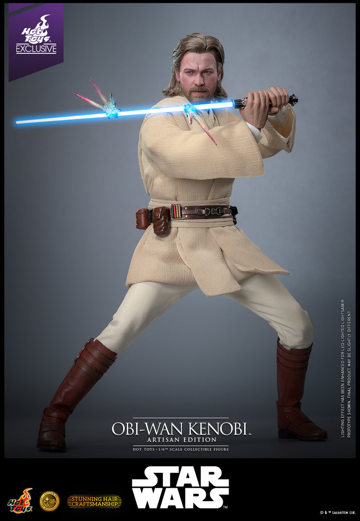[Pre-Order] MMS809AE - Star Wars: Attack Of The Clones - 1/6th scale Obi-Wan Kenobi Collectible Figure (Artisan Edition) [Hot Toys Exclusive]