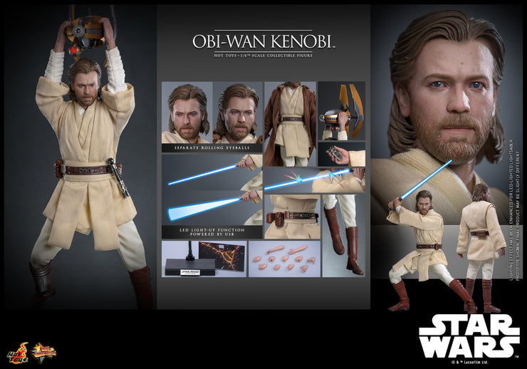 [Pre-Order] MMS808 - Star Wars: Attack Of The Clones - 1/6th scale Obi-Wan Kenobi Collectible Figure