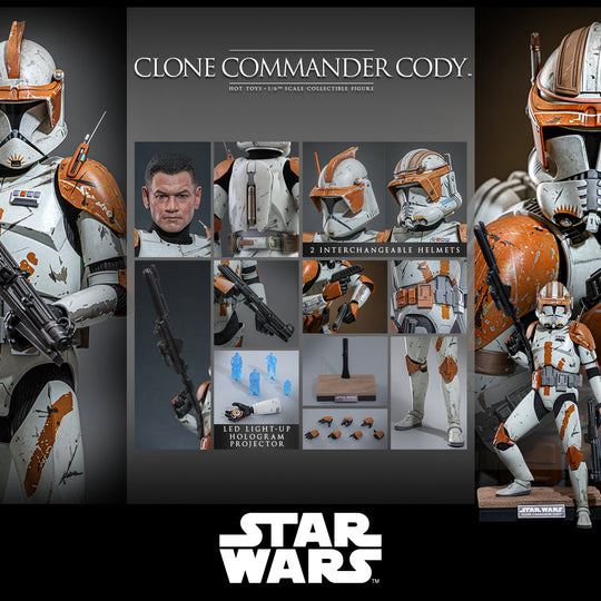 MMS796 - Star Wars: Episode III Revenge of the Sith™ - 1/6th scale Clone Commander Cody™ Collectible Figure [Hot Toys Exclusive]