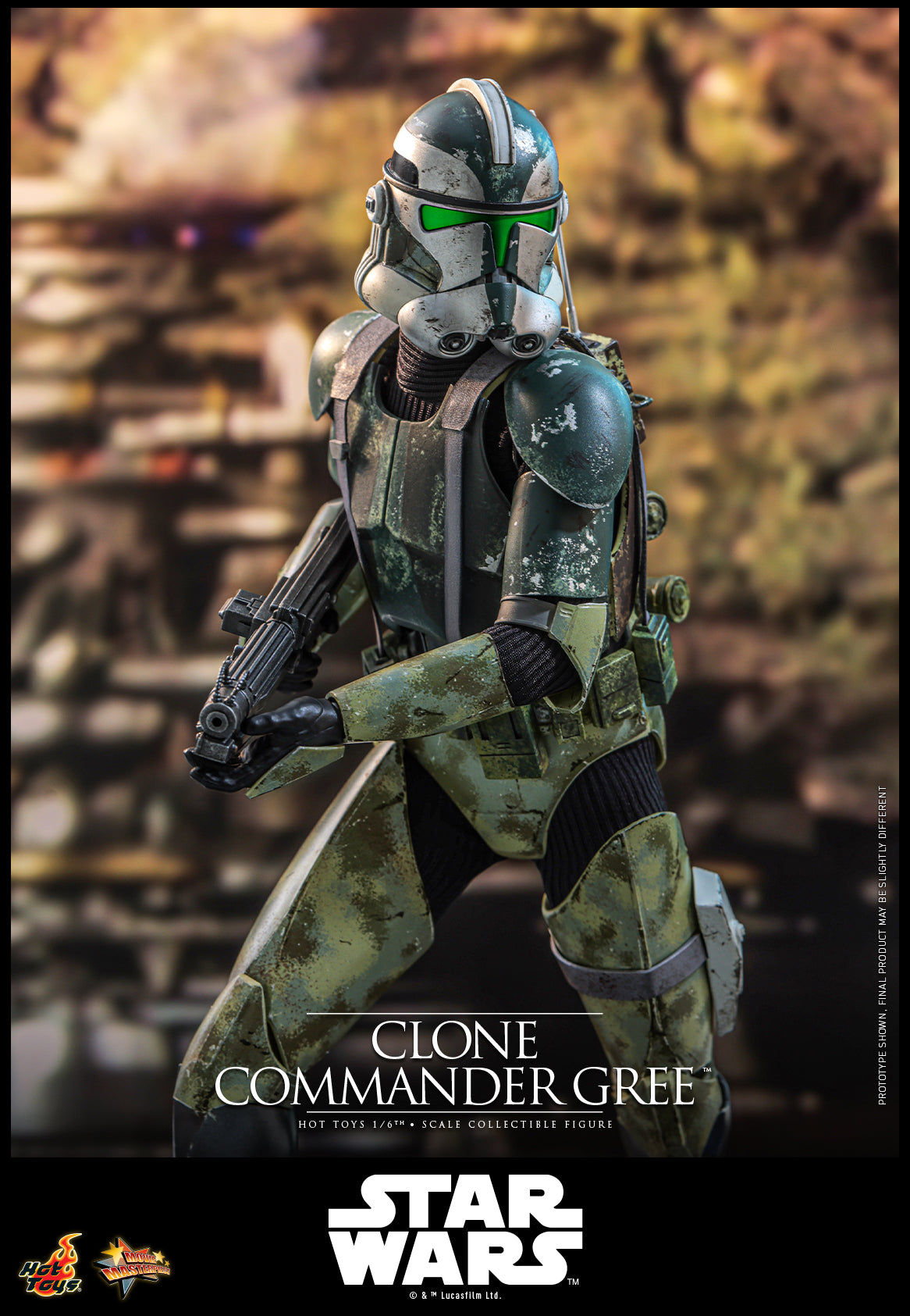 [Pre-Order] MMS877 - Star Wars: Revenge of the Sith™ - 1/6th scale Clone Commander Gree™ Collectible Figure - ActionCity