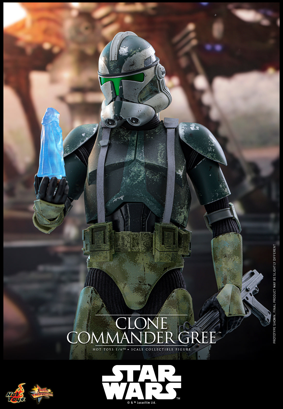 [Pre-Order] MMS877 - Star Wars: Revenge of the Sith™ - 1/6th scale Clone Commander Gree™ Collectible Figure - ActionCity