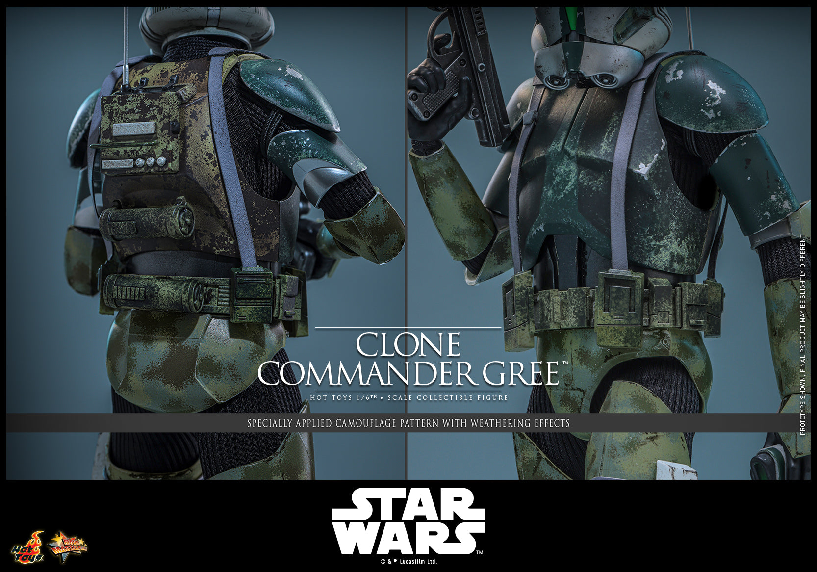[Pre-Order] MMS877 - Star Wars: Revenge of the Sith™ - 1/6th scale Clone Commander Gree™ Collectible Figure - ActionCity
