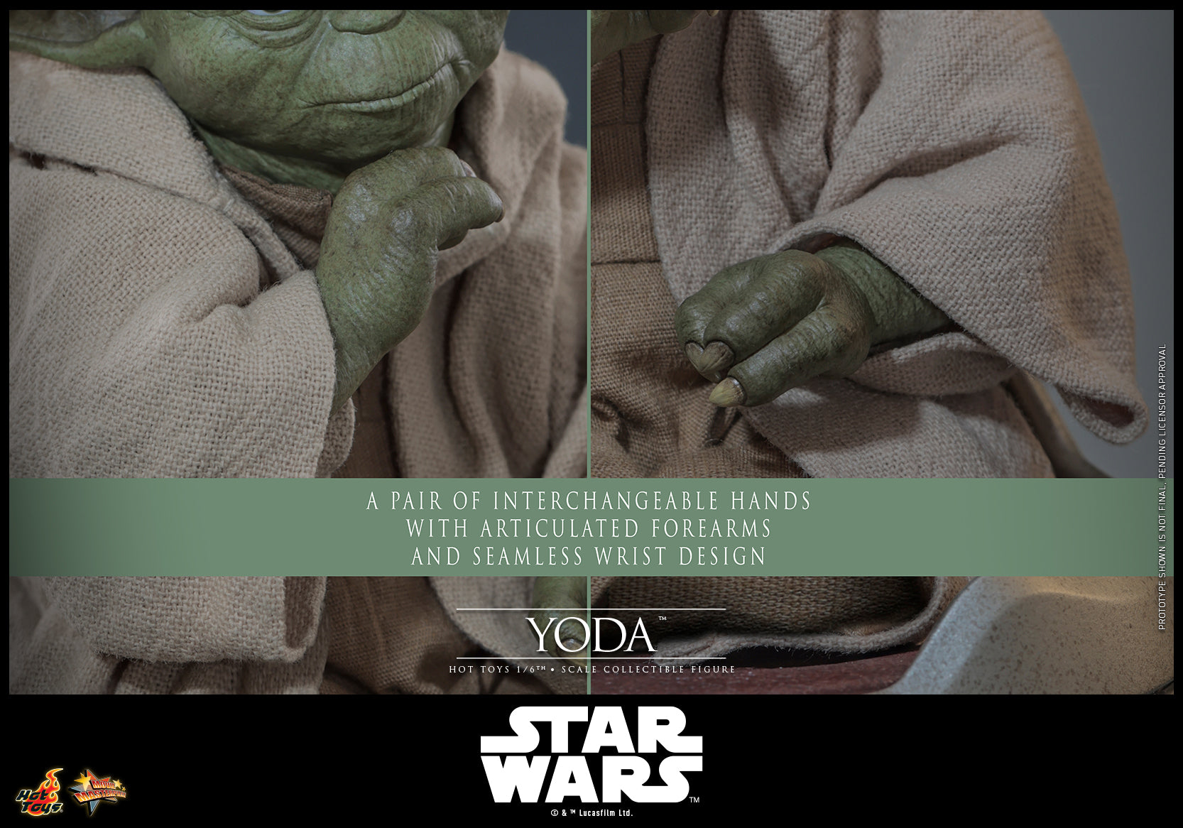 [Pre-Order] MMS878 - Star Wars: Revenge of the Sith™ - 1/6th scale Yoda™ Collectible Figure - ActionCity