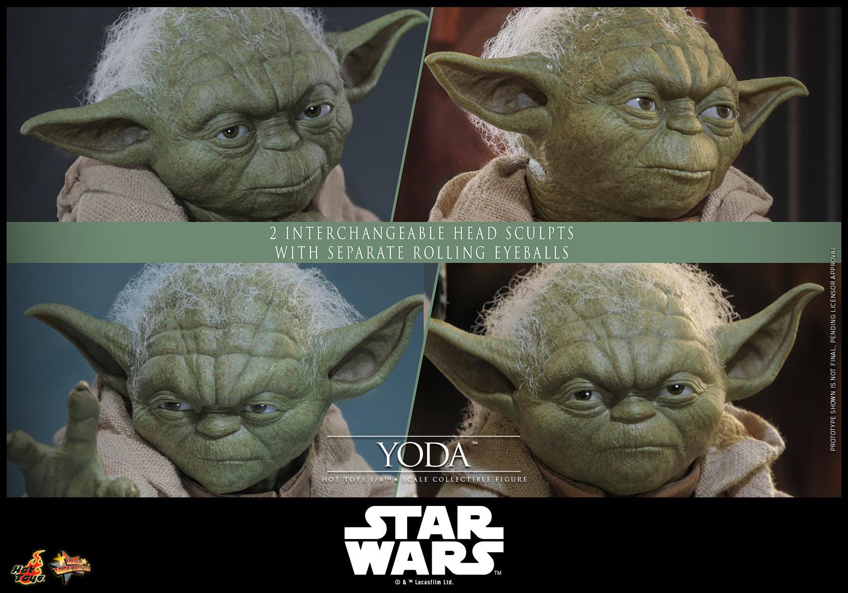 SF・ファンタジー・ホラー Star Wars Yoda 1/6 Scale Figure SF・ファンタジー・ホラー Star Wars Yoda 1/6 Scale Figure Yoda