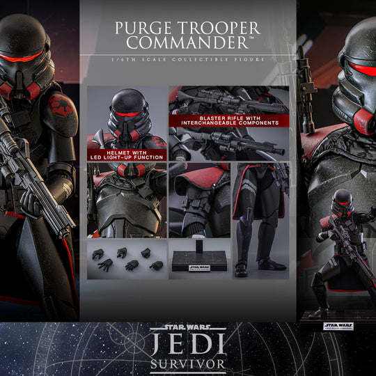 VGM67 - Star Wars Jedi: Survivor - 1/6th scale Purge Trooper Commander Collectible Figure [Hot Toys Exclusive]