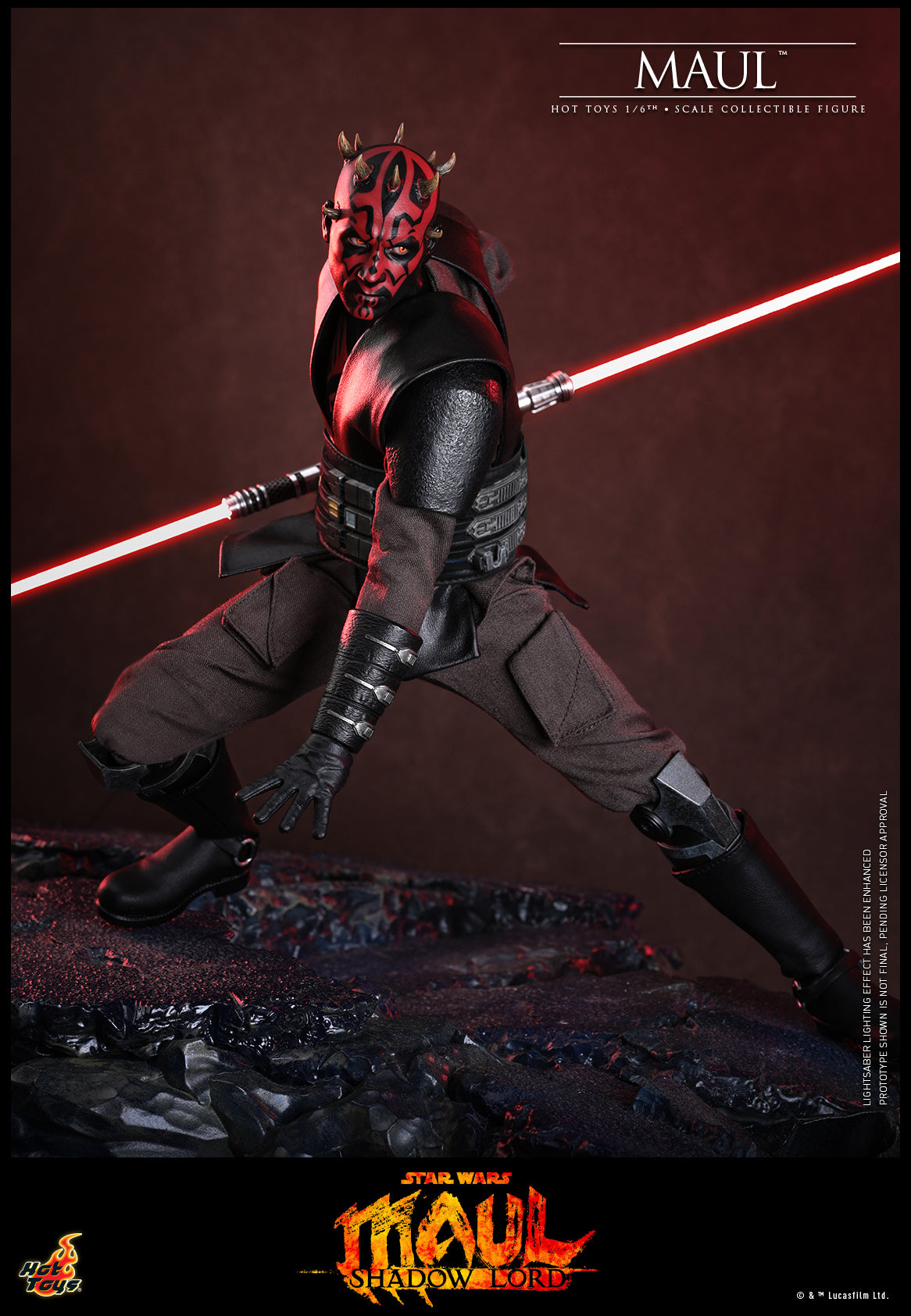 [Pre-Order] TMS187 - Star Wars: Maul – Shadow Lord™ - 1/6th scale Maul™ Collectible Figure - ActionCity
