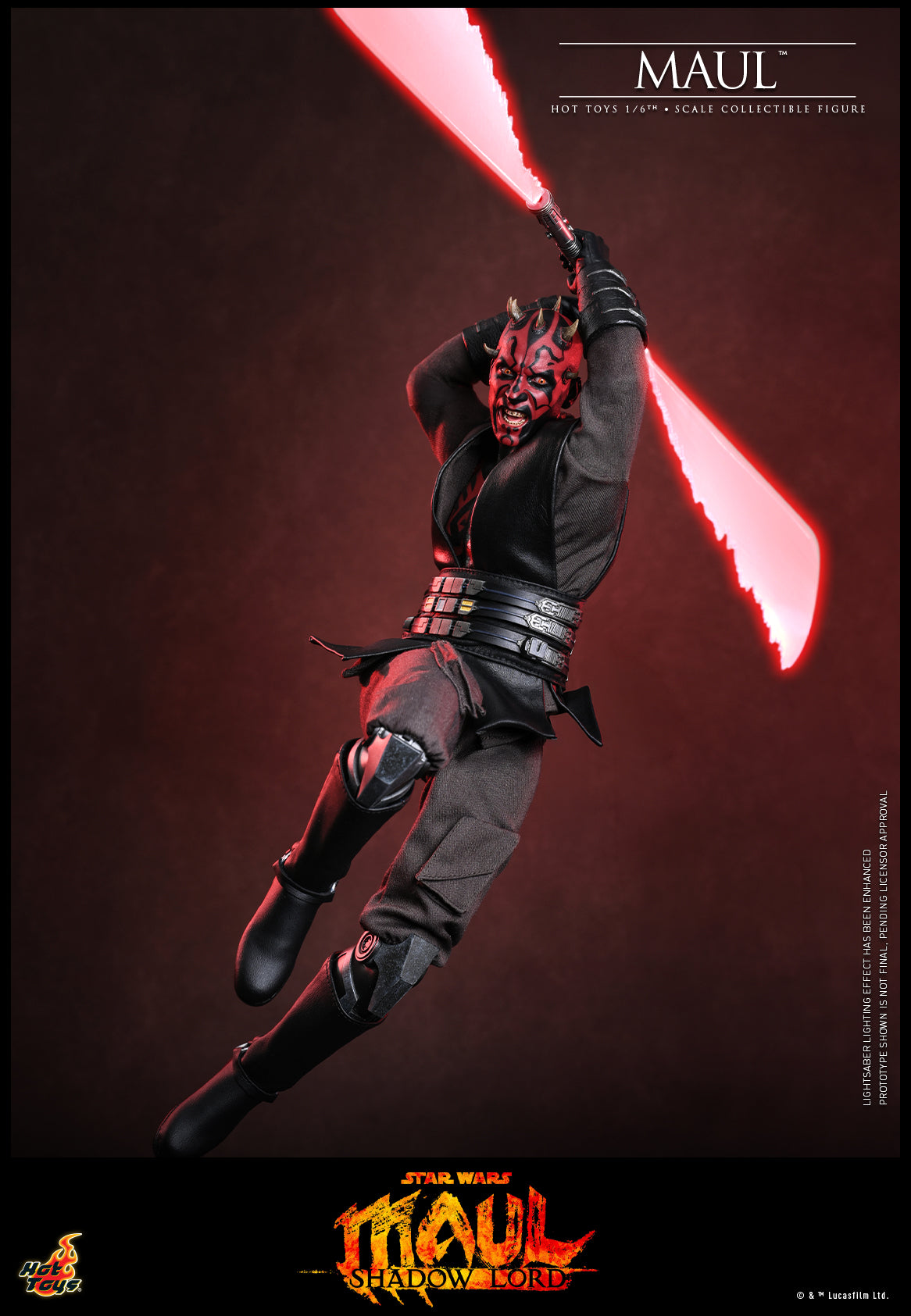 [Pre-Order] TMS187 - Star Wars: Maul – Shadow Lord™ - 1/6th scale Maul™ Collectible Figure - ActionCity