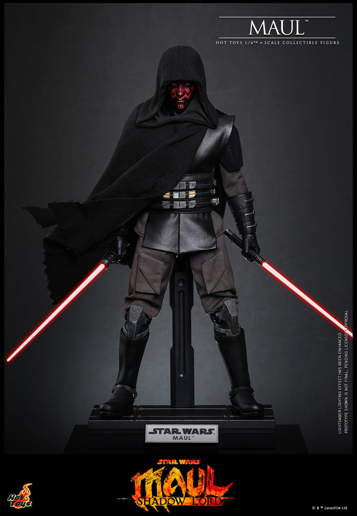 [Pre-Order] TMS187 - Star Wars: Maul – Shadow Lord™ - 1/6th scale Maul™ Collectible Figure - ActionCity