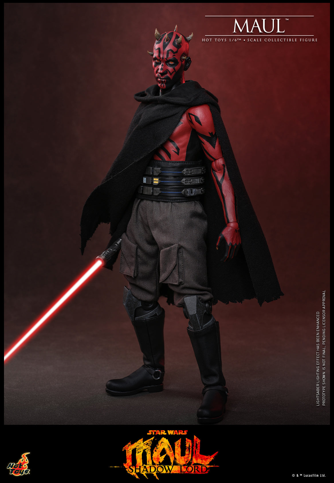 [Pre-Order] TMS187 - Star Wars: Maul – Shadow Lord™ - 1/6th scale Maul™ Collectible Figure - ActionCity