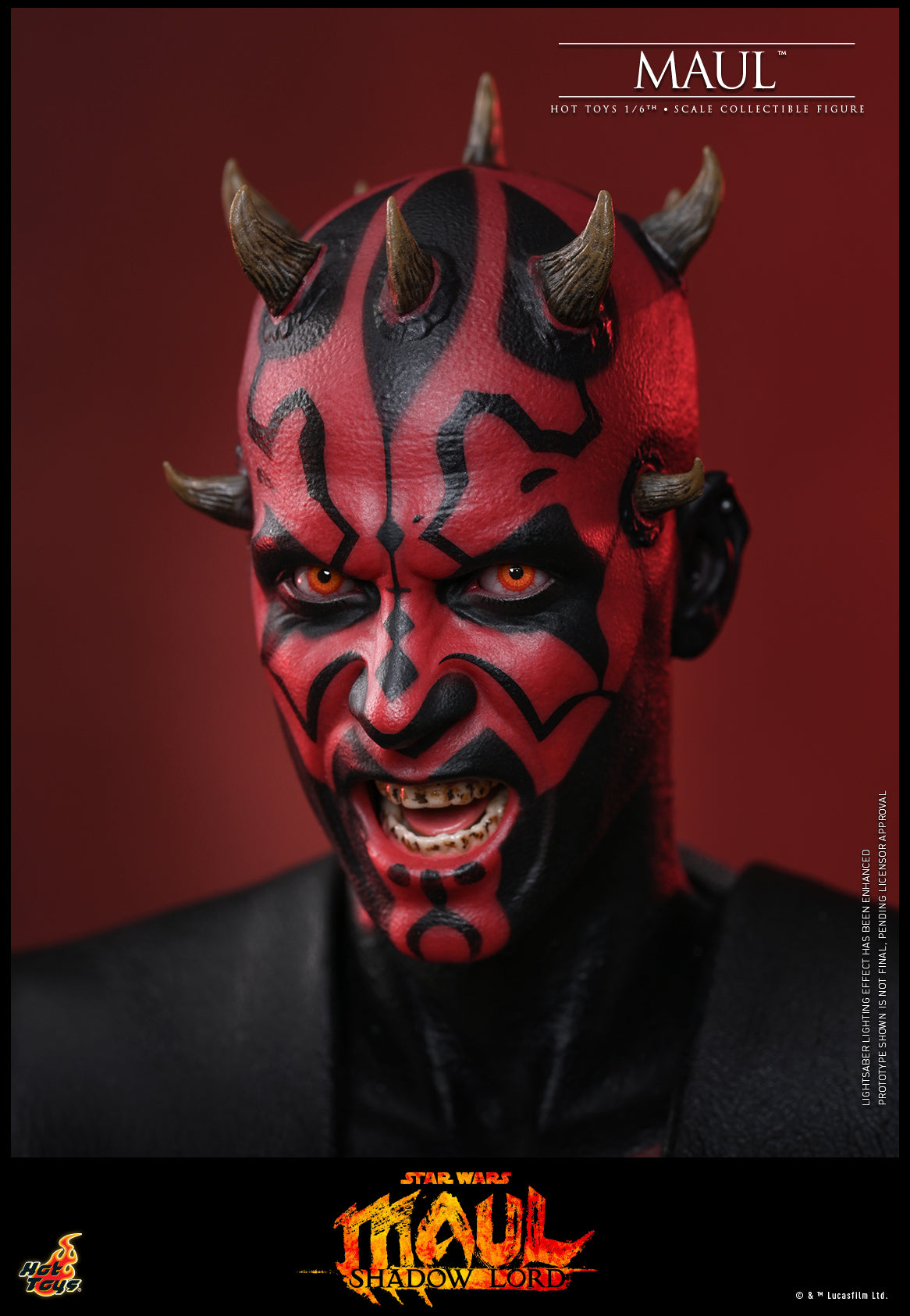 [Pre-Order] TMS187 - Star Wars: Maul – Shadow Lord™ - 1/6th scale Maul™ Collectible Figure - ActionCity