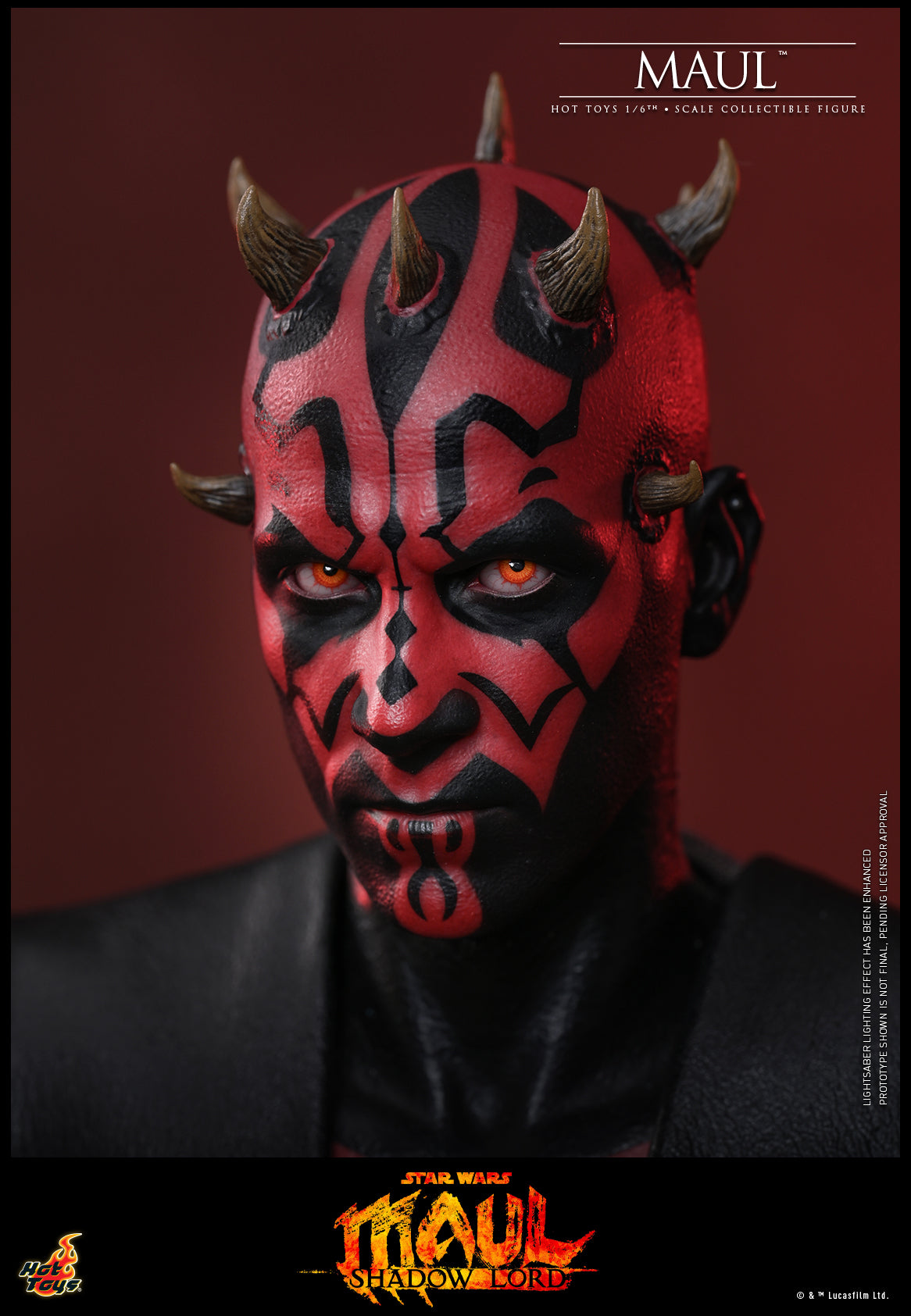 [Pre-Order] TMS187 - Star Wars: Maul – Shadow Lord™ - 1/6th scale Maul™ Collectible Figure - ActionCity