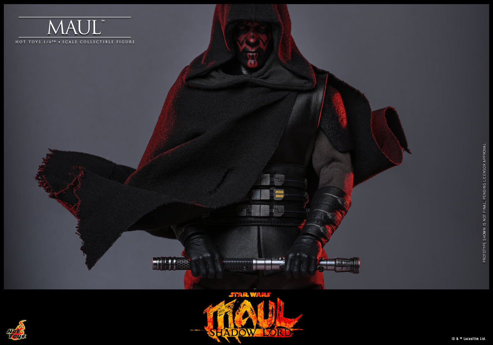 [Pre-Order] TMS187 - Star Wars: Maul – Shadow Lord™ - 1/6th scale Maul™ Collectible Figure - ActionCity